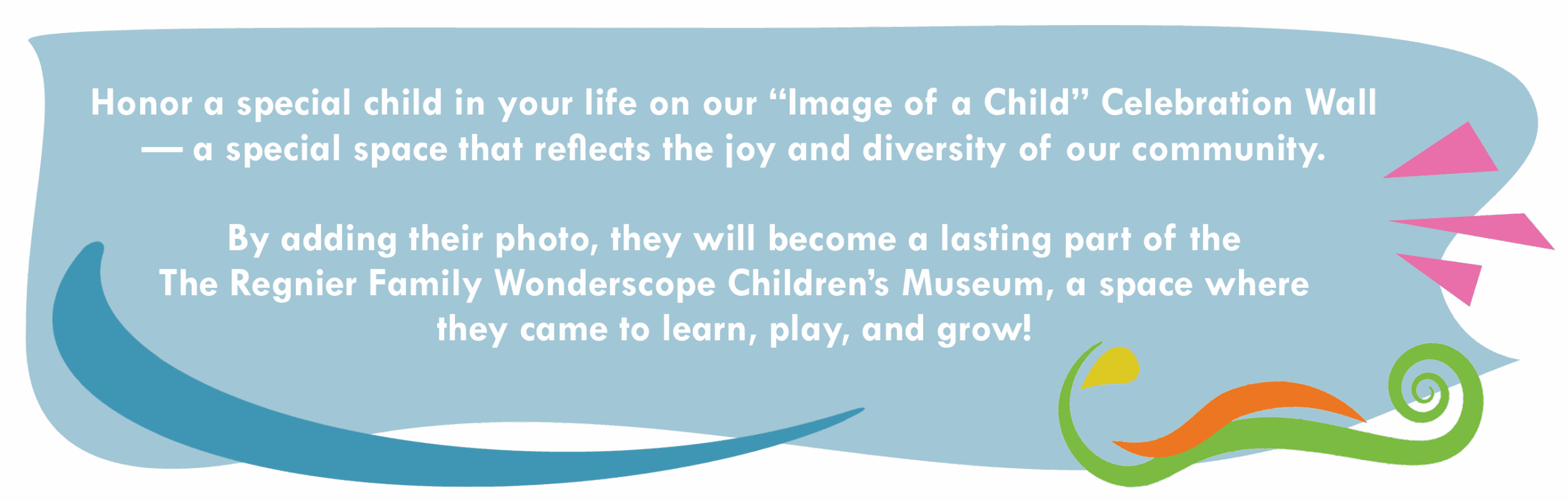 Image of a Child Celebration Wall