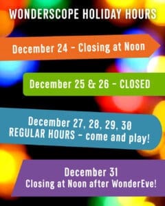 Holiday Hours listing
